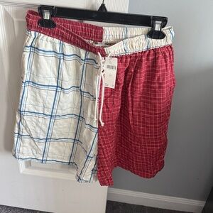 Anthropologie long boxer style shorts XS